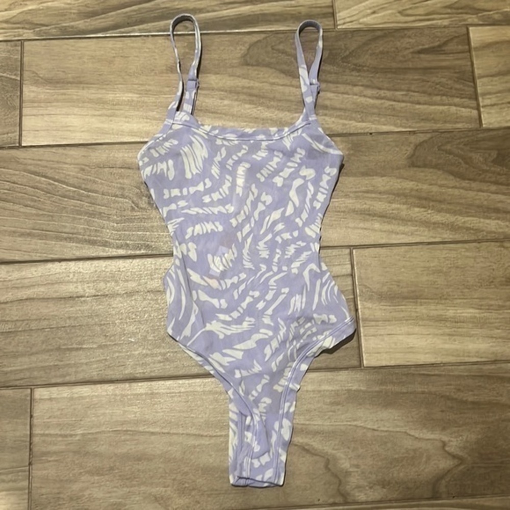SKIMS SUMMER MESH STRAPPY BODYSUIT